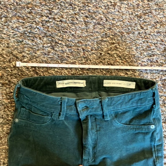 Plicro high rise green skinny jeans size 26 - Picture 4 of 9